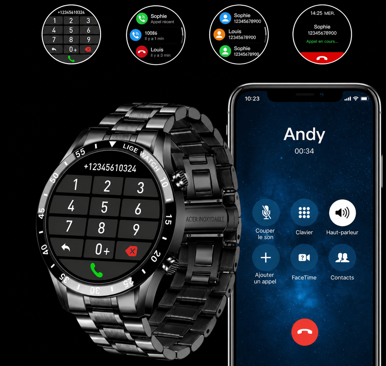 Montre Intelligente Haut de Gamme