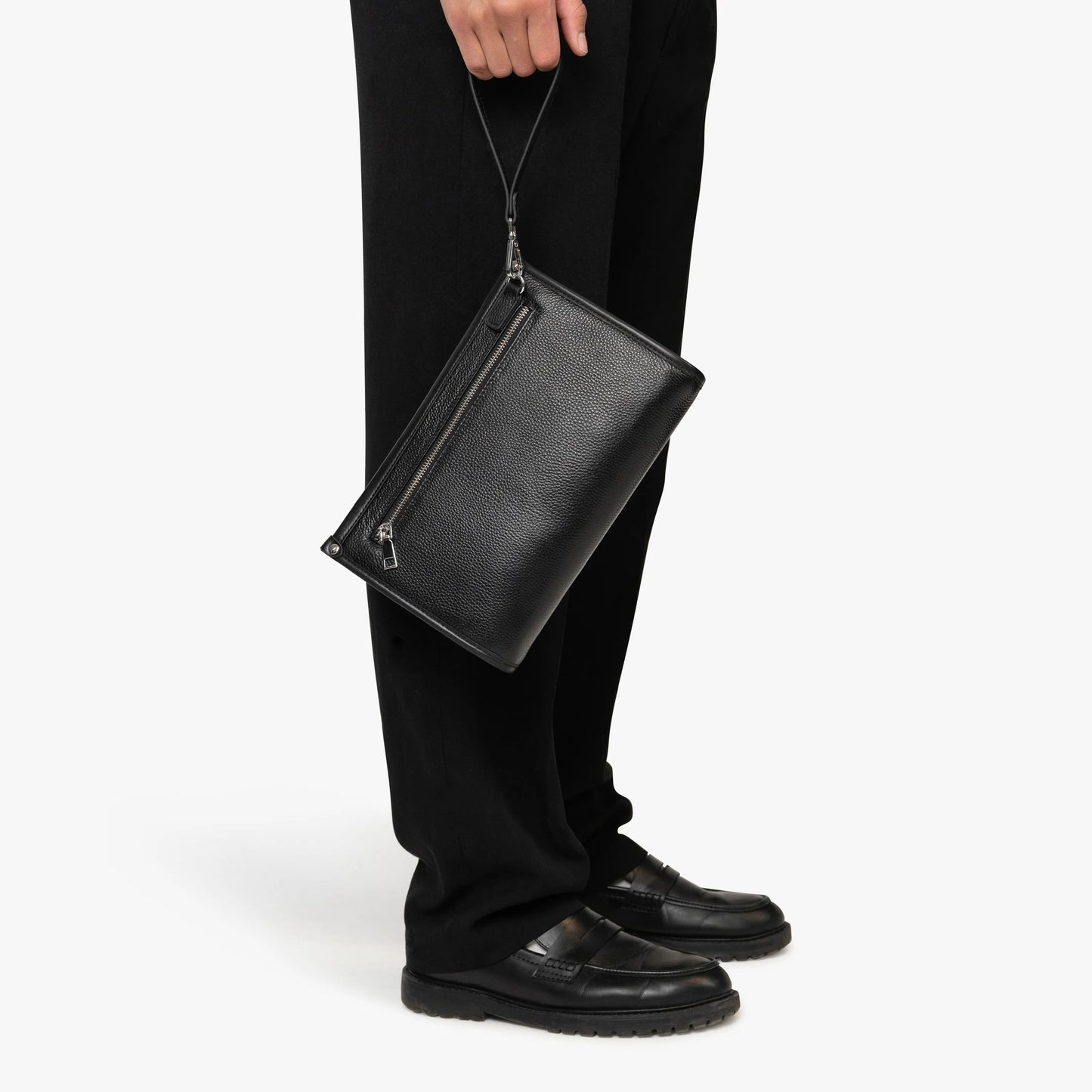 Pochette en Cuir Haut de Gamme avec Verrouillage Empreinte Digitale