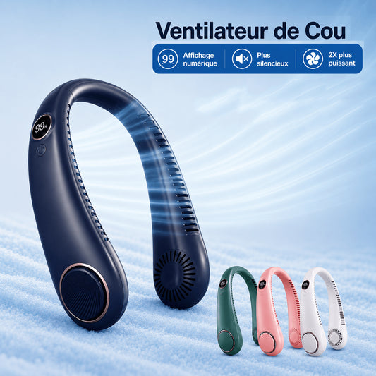 Mini ventilateur de cou